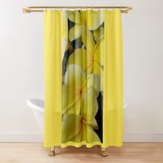 Plumaria In Full Bloom Shower Curtain