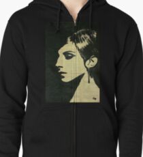 Barbra Streisand. Zipped Hoodie