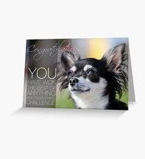 Banner "The Best of Anything and Everything" Greeting Card