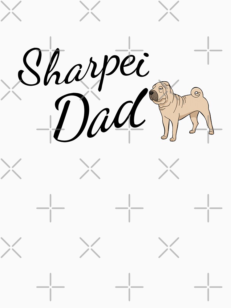Sharpei Dad by tribbledesign