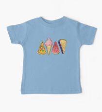 Happy Picnic Triangles Baby T-Shirt