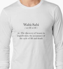 Wabi-Sabi Long Sleeve T-Shirt