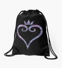The Kingdom Hearts Heart Drawstring Bag