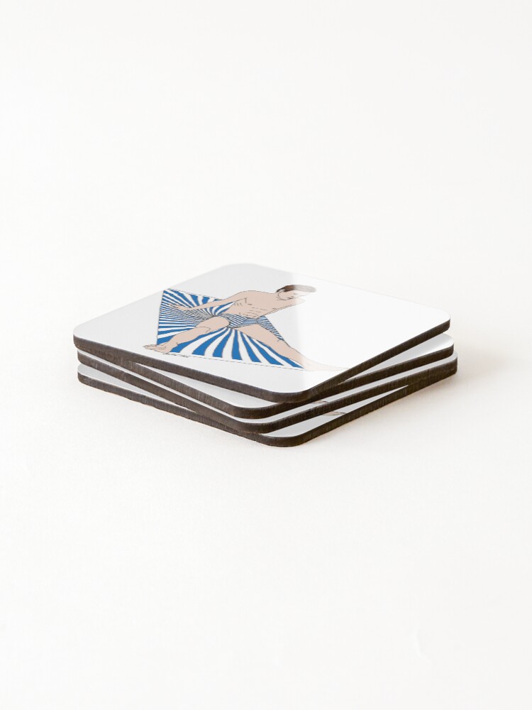 Alternate view of Sunbather Coasters (Set of 4)