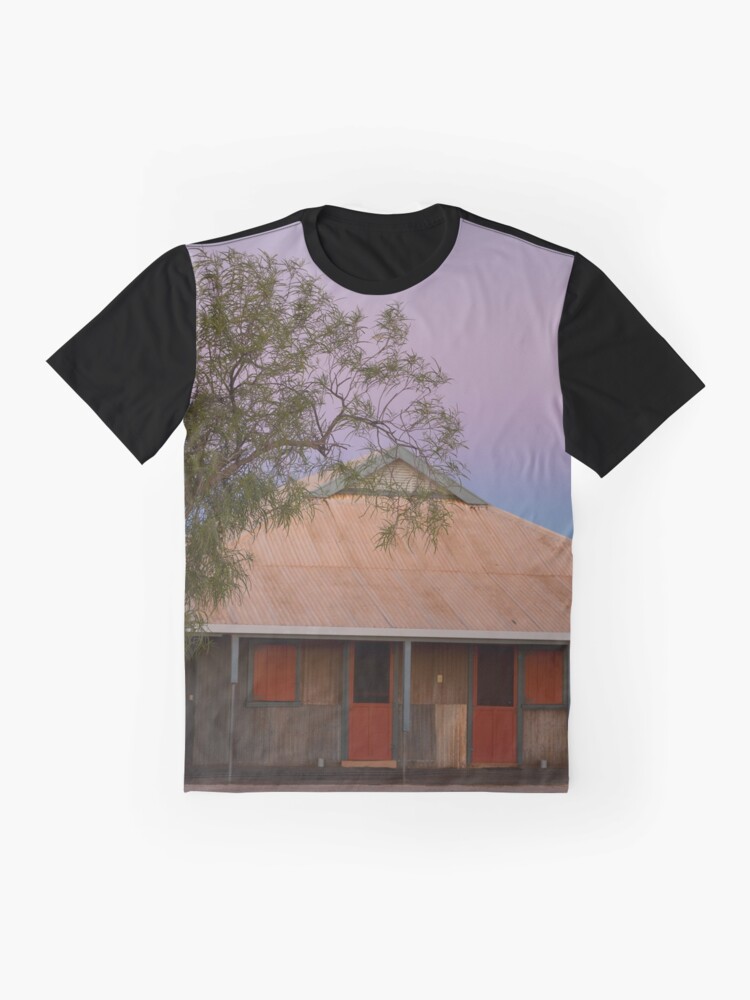 Alternate view of Outback Shearers Quarters at Sunrise Graphic T-Shirt
