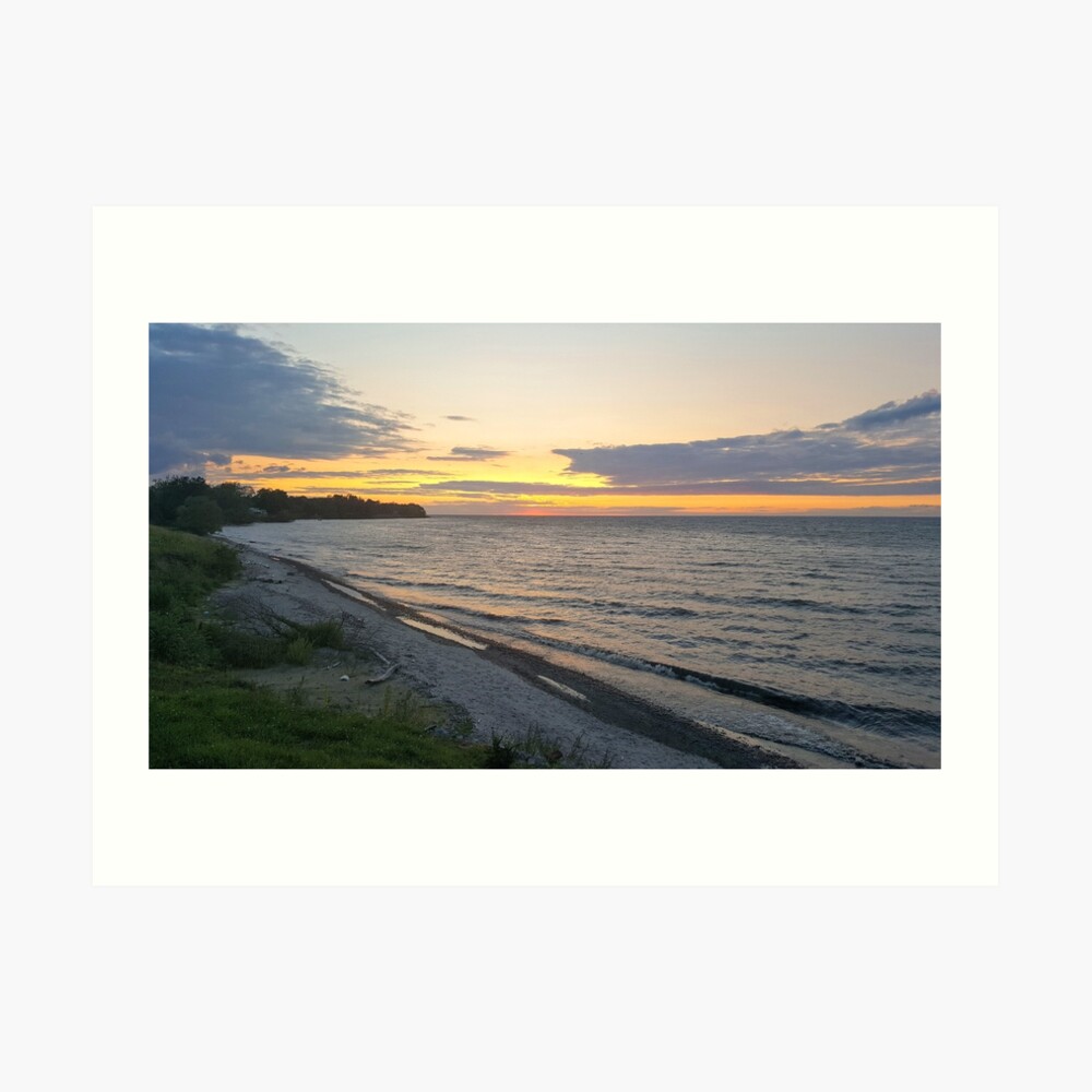 Devil's Nose, Hamlin Beach State Park, New York Art Print