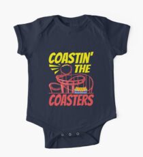 Roller Coaster Coastin' The Coasters Destinations Hobbies Summer Seasons Short Sleeve Baby One-Piece