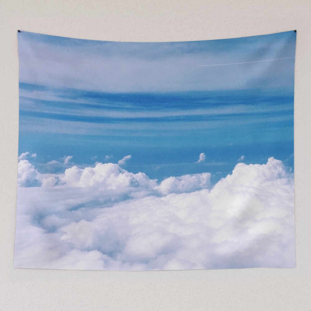 In The Clouds on a tapestry