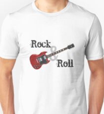 Rock & Roll Guitar Unisex T-Shirt