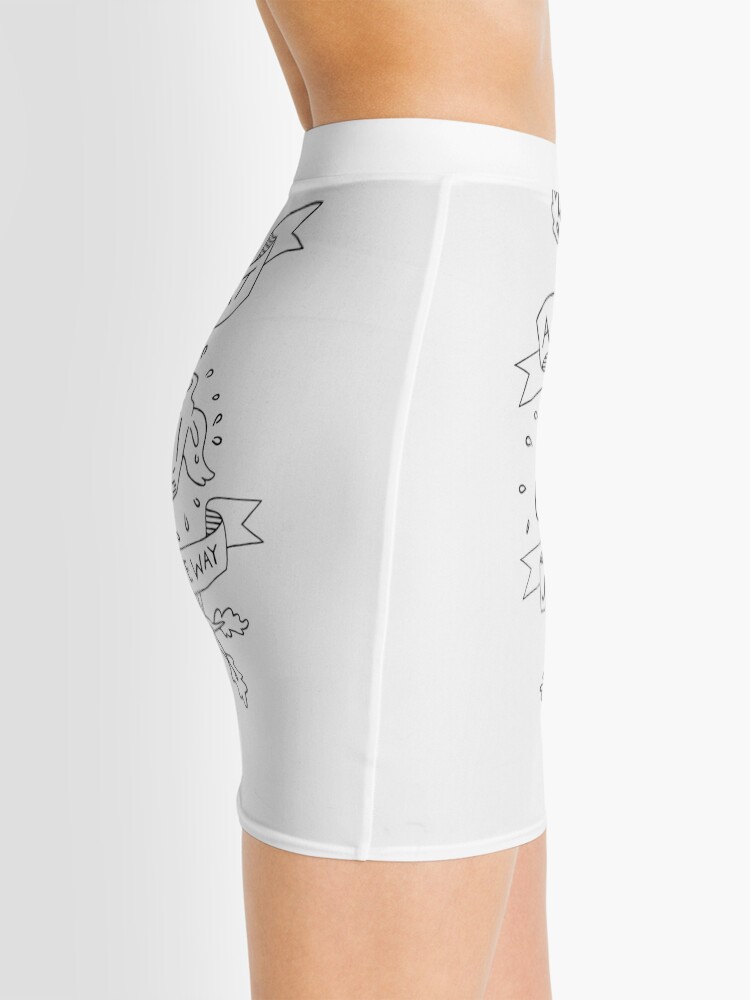 Alternate view of Ain't that just the way otgw greg quote Mini Skirt