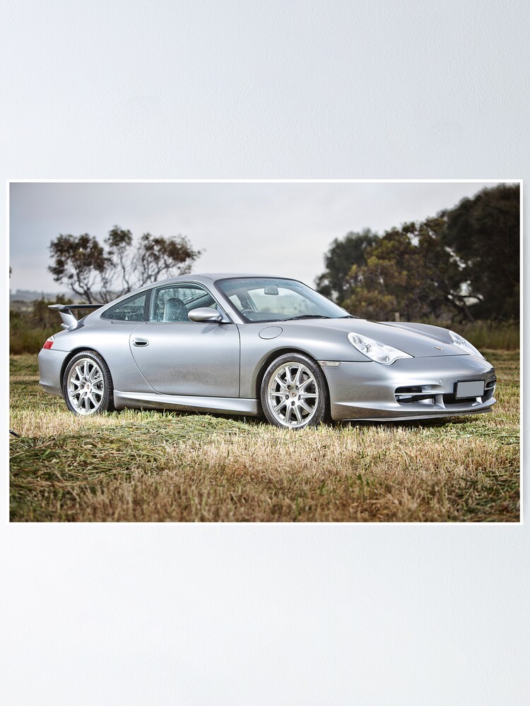Alternate view of Porsche 996. Poster