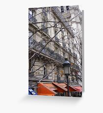 Paris Street Greeting Card