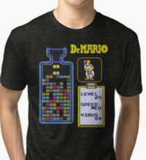 Dr.Mario NES Tri-blend T-Shirt