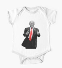 Donald Trump For President 2020 Thumbs Up Short Sleeve Baby One-Piece