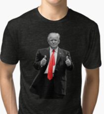 Donald Trump For President 2020 Thumbs Up Tri-blend T-Shirt