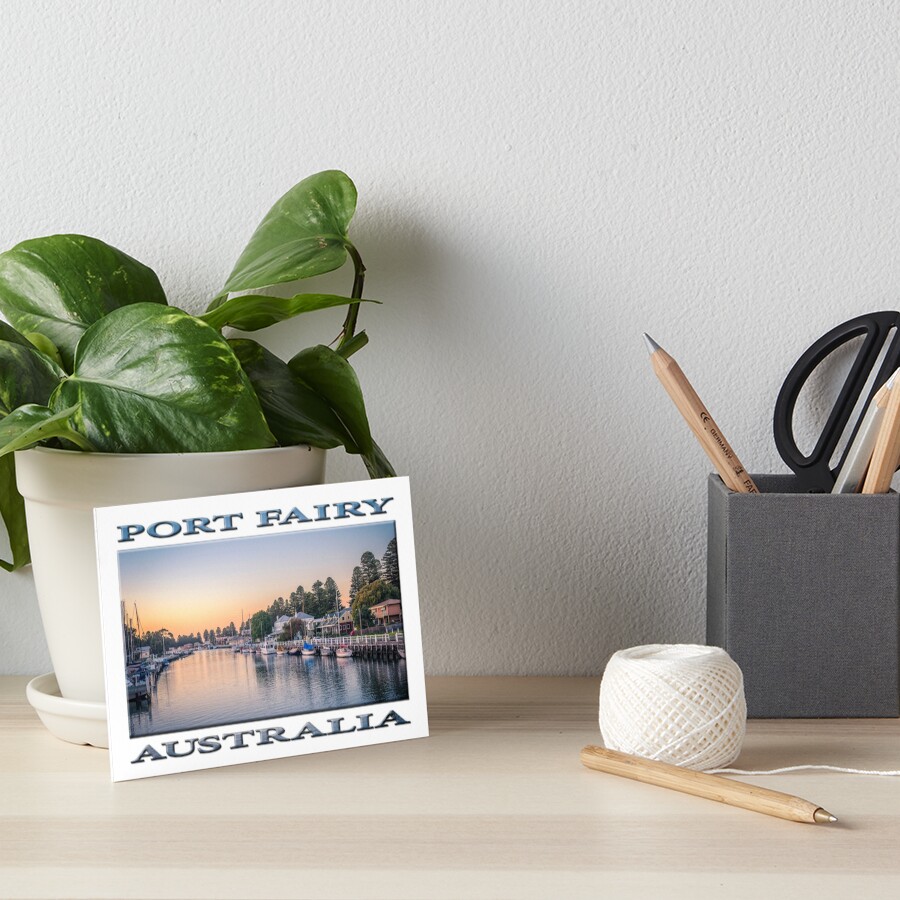 Port Fairy Sunrise - Souvenir Edition Art Board Print
