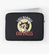 Cats against catcalls Laptop Sleeve