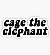 cage the elephant Sticker