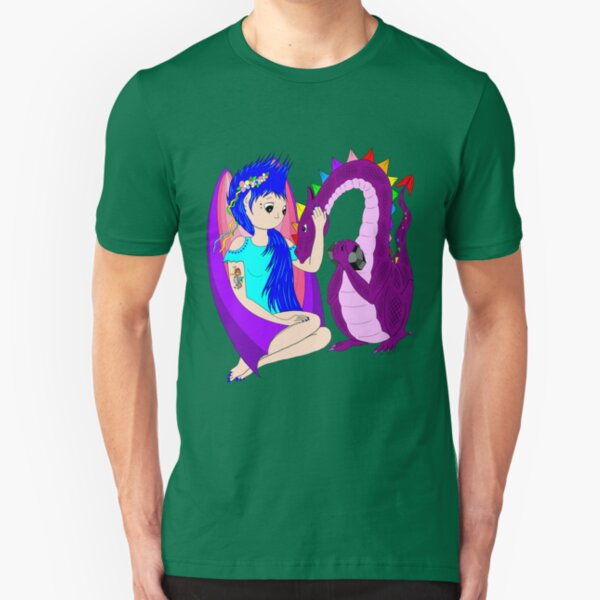 Onyx crystal fairy Slim Fit T-Shirt