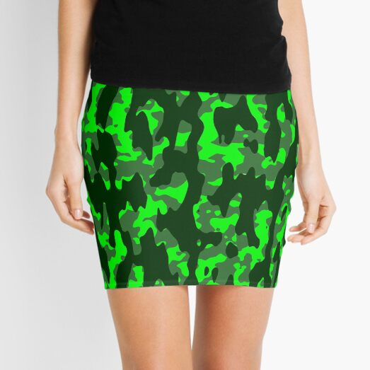 Camo Mini Skirt