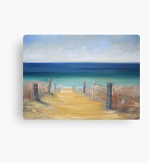 Greenhills beach, Cronulla Canvas Print