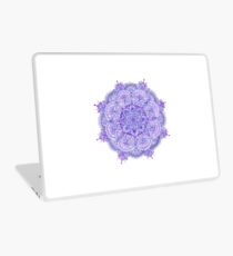Aquarell Mandala Lila Laptop Skin