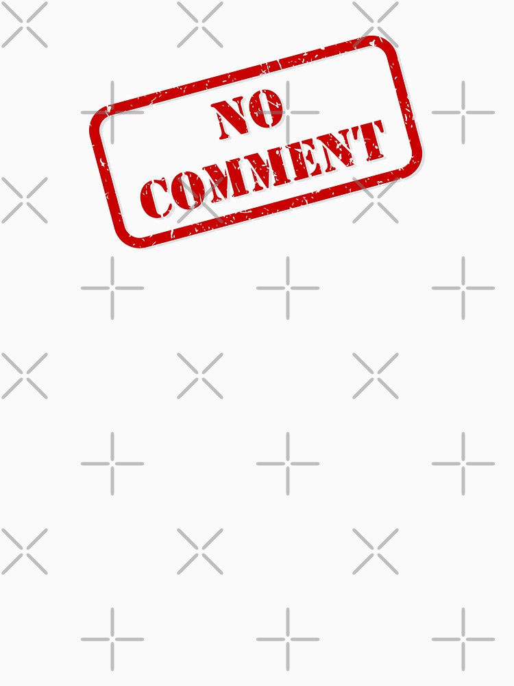No comment stamp by THPStock