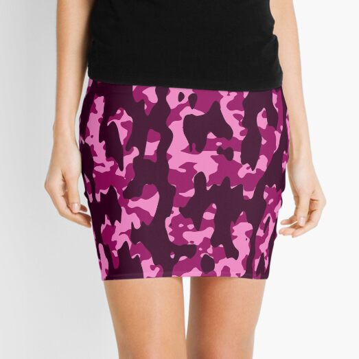 Camo Mini Skirt