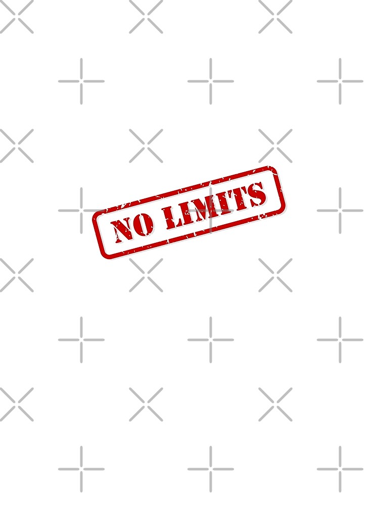No limits stamp by THPStock
