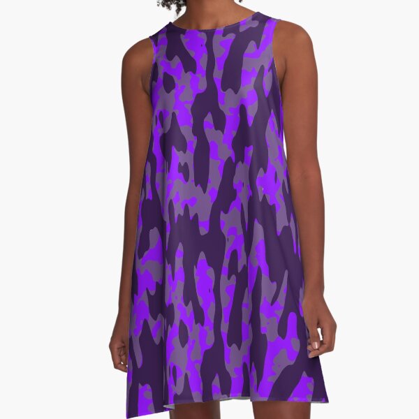 Camo A-Line Dress