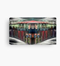 the perils of time travel in a parallel universe Canvas Print