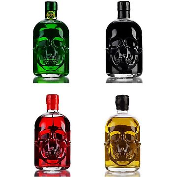 Absinthe Green Skull