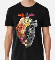 Flower Heart Spring Premium T-Shirt