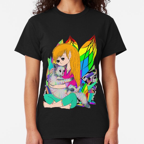 Rainbow quartz crystal fairy Classic T-Shirt