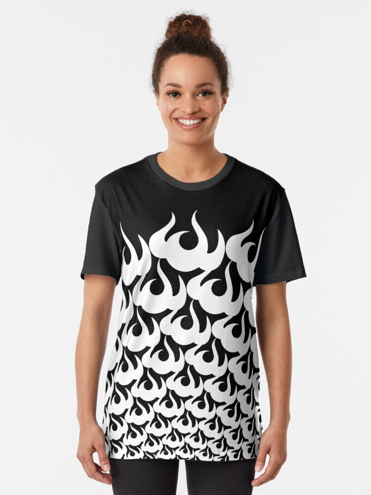 Alternate view of Stoic Fire Vortex - Strength To Fight Back Chaos 1 Graphic T-Shirt