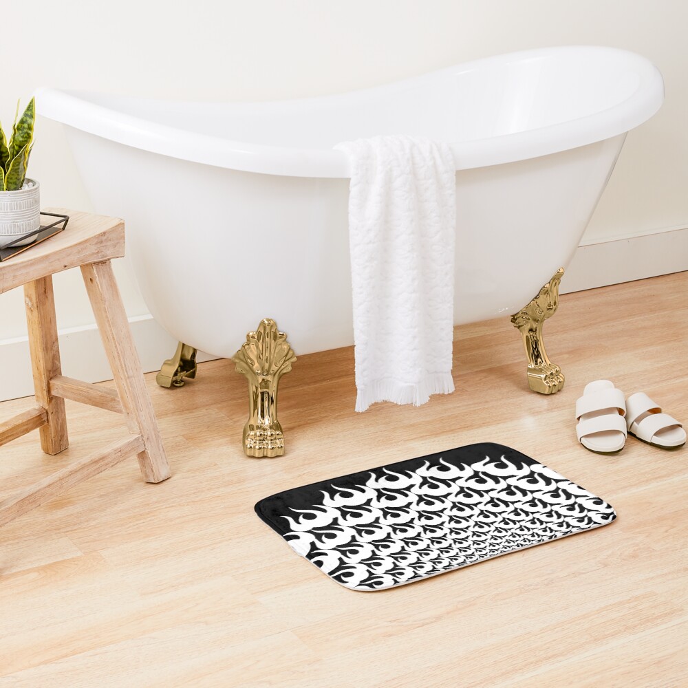 Stoic Fire Vortex - Strength To Fight Back Chaos 1 Bath Mat