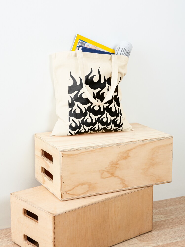 Alternate view of Stoic Fire Vortex - Strength To Fight Back Chaos 1 Tote Bag