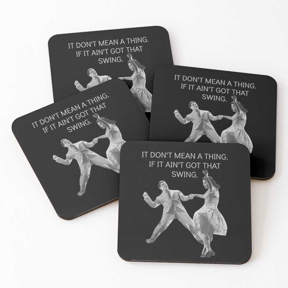 Swing Thing! Coasters (Set of 4)