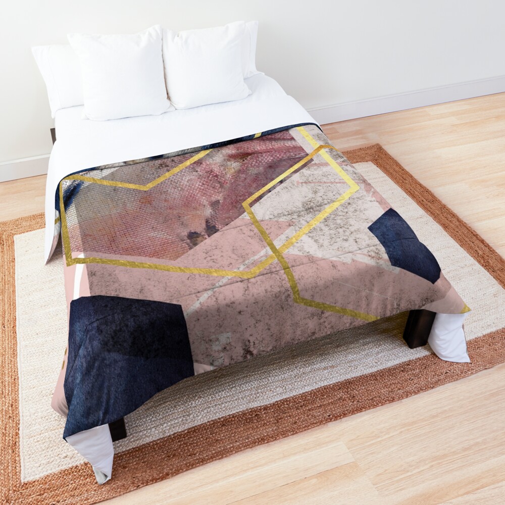 Abstract Geo Comforter