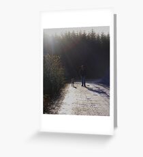 Rays Greeting Card