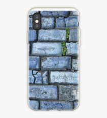 Blue cobblestones iPhone Case