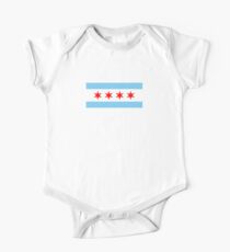 Chicago Flag One Piece - Short Sleeve