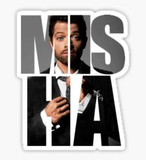 Misha Misha Misha Collins Sticker