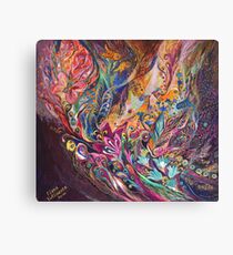 The Purple Stream Canvas Print