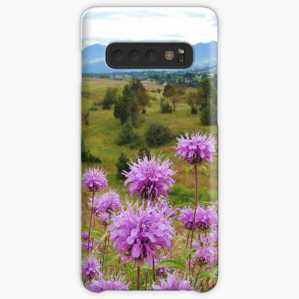 Mission Mountains and Horsemint Samsung Galaxy Snap Case