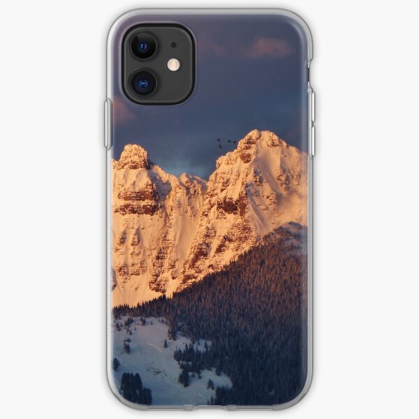 Snow Capped Missions iPhone Soft Case