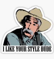 The Big Lebowski I Like Your Style Dude T-Shirt Sticker