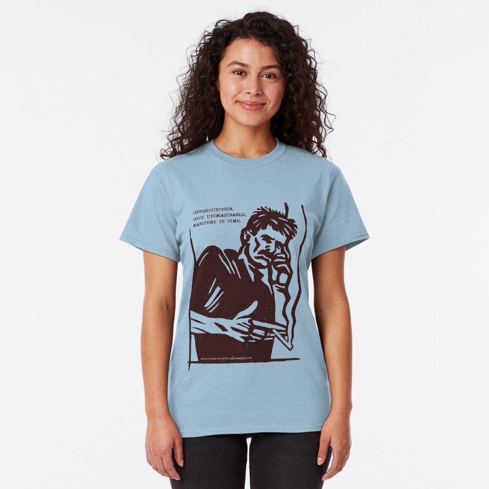 Mobile Phone Poetry Classic T-Shirt