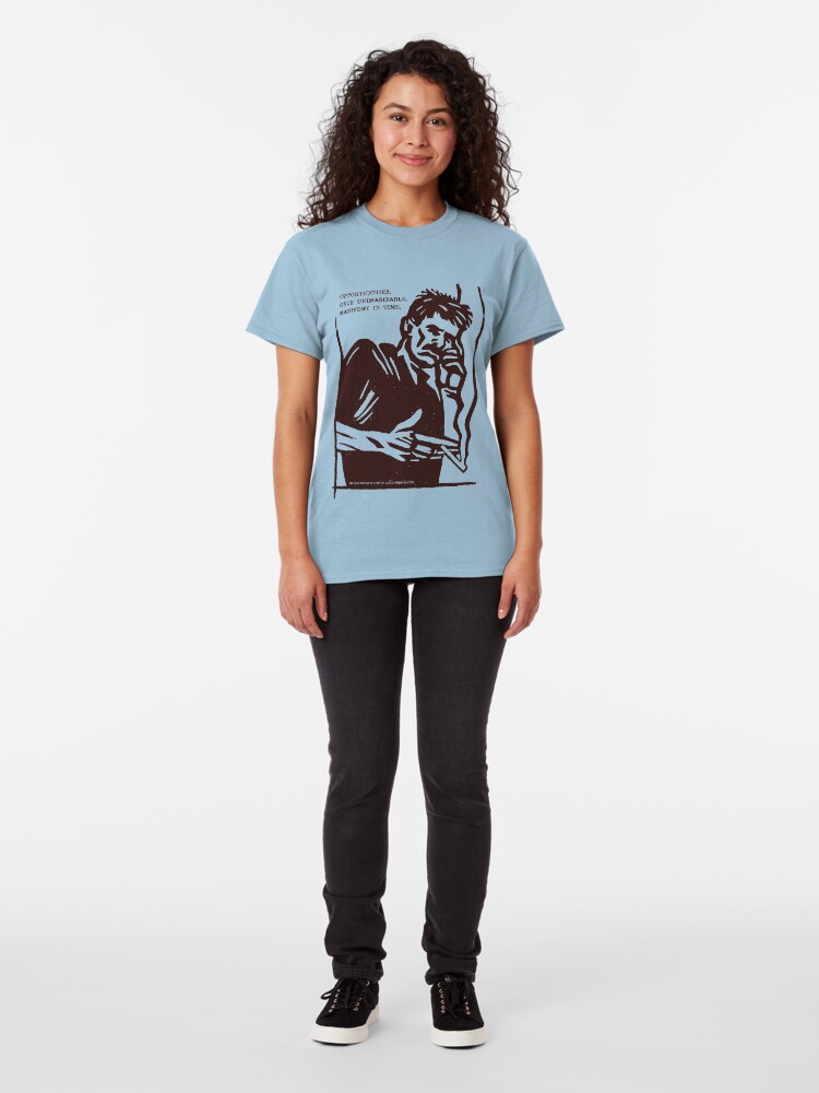 Alternate view of Mobile Phone Poetry Classic T-Shirt