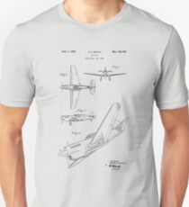 Airplane Patent 1942 Unisex T-Shirt